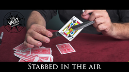 〈DL〉Stabbed in the Air / スタブ インエアー （宙ナイフ 刺し当て）by Juan Pablo