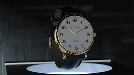 Infinity Watch V3 - Gold Case White Dial / インフィニティ ウォッチV3【金フチ（白文字盤）】
