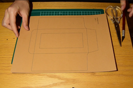 巻き取りギミック用 封筒型紙（千円札版）/ Envelope for roll paper gimmick