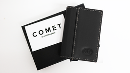 Comet Black Leather Silver Shell / コメット ブラックレザー シルバー シェル（四通りロード＋封筒PDF）