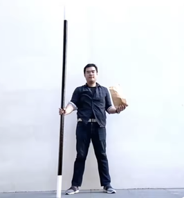 Appearing Jumbo Wand / アピアリング ジャンボ ウォンド（約2.5m）【黒】