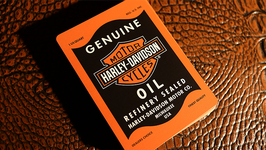Harley Davidson Oil Playing Cards / ハーレー ダビッドソン・デック