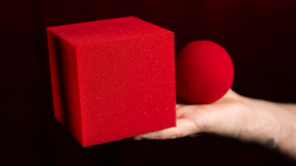 Magic Sponge Ball to Square / スポンジボール to スクエア（四角変化）【巨大四角サイズ】