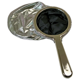 Change Bag Chrome Handle / チェンジ バッグ（クローム柄, シルバー）【バザール デ マギア製】