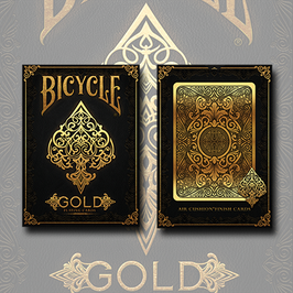 GOLD Bicycle Playing Cards / ゴールド バイシクルデック（クラウドファンディング調達品）