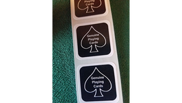 BLACK New Deck Stickers (100 SEALS) / デック封シール 100枚入り