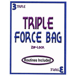 Triple Force ZIP LOCK Bag / トリプル・フォース ZIP LOCK バッグ