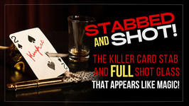 Stabbed & Shot 2 / スタブ & ショット 2（紙袋突き刺し当て＋液体出現）