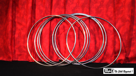 12" Linking Rings SS (8 Rings) / リンキング リング（直径約30cm 8本セット）by Mr. Magic