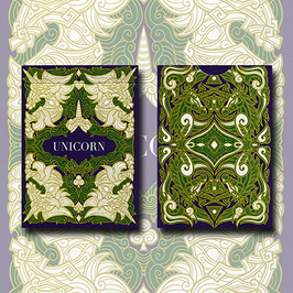 Unicorn Playing cards (Emerald) / ユニコーン デック（エメラルド）