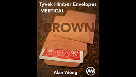 タイベック製 縦型ヒンバー封筒 / Tyvek VERTICAL Himber Envelopes【茶】