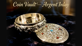 Coin Vault Set -Argent Inlay / コイン ヴォルト セット（3種類セット）【アージェント インレイ（銀合金製）】