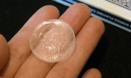 Clear Half Dollar / クリアー ハーフダラー（透明コイン）