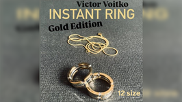 Instant Ring / インスタント リング（瓶の口抜け指輪）【シルバー/ゴールド】