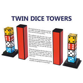 Twin Dice Towers / ツイン ダイス タワーズ（重ね順の一致）