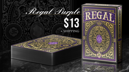 Regal Playing Cards / リーガル デック【紫】