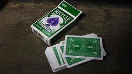 Mini Bicycle Playing Cards / ミニ バイシクル デック【緑】