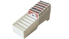 Playing Card Organizer / カード オーガナイザー（段違い12デック収納）
