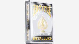 Bicycle® MetalLuxe (Silver) / バイシクル メタル ラグゼ デック（シルバー）