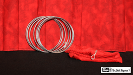 5" Linking Rings SS (7 Rings) / リンキング リング（直径約12cm 7本セット）by Mr. Magic