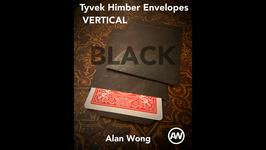 タイベック製 縦型ヒンバー封筒 / Tyvek VERTICAL Himber Envelopes【黒】
