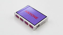 Purple/Red Cap Logo ANYONE Playing Cards / パープル/レッド キャップ ロゴ エニワン デック