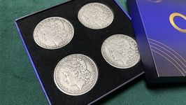 N2G製 モルガンダラー 高精細レプリカ（4枚＋シェル） セット / MORGAN Coin Set (CS) by N2G