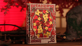 Tanuki Yukaku (Hanafuda) Playing Cards / たぬき遊郭（花札）デック