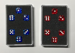 Clear Prediction / クリアー プレディクション（透明ダイス 支配）【12mm パーフェクトタイプ】