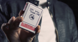 That f*cking card / ファッキン カード（セロファン内 予言紙）