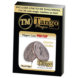 Flipper coin Pro Flip Quarter dollar / フリッパーコイン プロ フリップ（クォーター版 リアルエッジ）