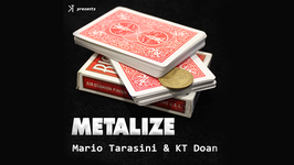 Metalize / メタライズ（サンドイッチ コイン カード当て）by Mario Tarasini and KT