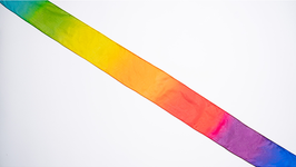 Pro Silk Streamers（16 foot X 2.5 inch Rainbow）/ プロ シルク ストリーマー（4.8m長 6cm幅）
