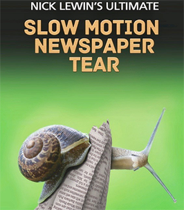 Nick Lewin's Ultimate Slow Motion Newspaper Tear / アルティメット スローモーション ニュースペーパー ティア（ゆっくり新聞紙 復活）