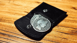 牛革製 コインワレット / The Cowhide Coin Wallet【黒】