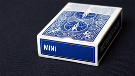 Mini Bicycle Playing Cards / ミニ バイシクル デック【青】