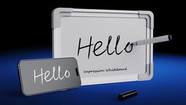 Impression Whiteboard / インプレッション ホワイトボード（筆跡検知） by IARVEL Magic