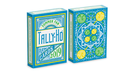Tally Ho Fan Back Summer Playing Cards / タリホー ファンバック サマー デック
