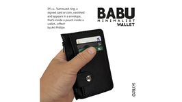 BABU Wallet MINIMALIST / バブ ウォレット ミニマリスト（汎用 ワレット封入飛行）