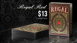 Regal Playing Cards / リーガル デック【赤】