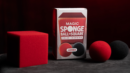 Magic Color Changing Sponge Balls to Square / マジック カラーチェンジ スポンジボール to スクエア（四角＋黒玉化）【巨大四角】