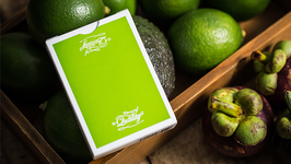 Quality Bee Lime Green Playing Cards / クォリティ ビー ライムグリーン デック by USPCC