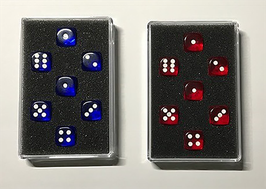 Clear Prediction / クリアー プレディクション（透明ダイス 支配）【12mm ノーマルタイプ】