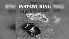 Instant Ring / インスタント リング（瓶の口抜け指輪）【シルバー/ブラック】