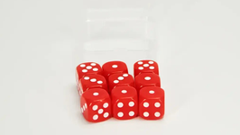 Forcing Cup Dice Set (Blue) / フォース用ダイス6種類＋ノーマルダイス3個（赤色）