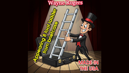 Appearing 8 Foot Ladder from Briefcase / アピアリング ラダー（はしご出現）【Wayne Rogers正規品】