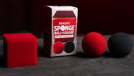 Magic Color Changing Sponge Balls to Square / マジック カラーチェンジ スポンジボール to スクエア（四角＋黒玉化）【通常サイズ四角】