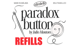 Paradox Button REFILLS / パラドックス ボタン（ボタン穴のシール化）【リフィル（ボタン10個＆封筒1個）】