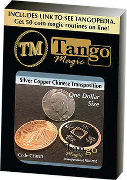 Dollar Size Silver Copper Chinese Transposition / ワンダラー版 シルバー カッパー チャイニーズ トランスポジション
