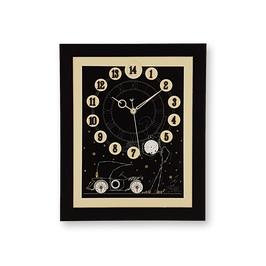 L’horloge de 14 heures classique